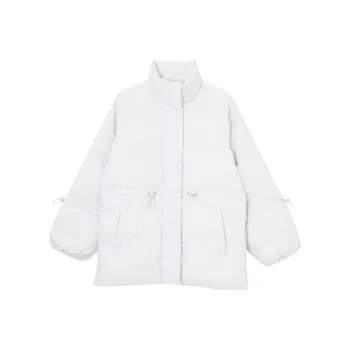 PUMA LONG DOWN Down Jacket Women's Silver