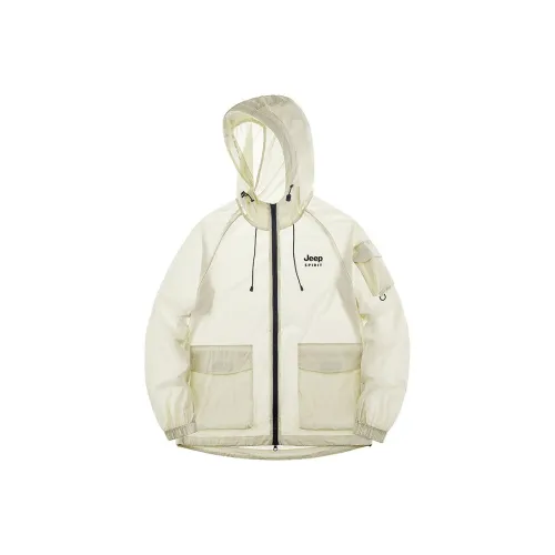 JEEP SPIRIT Windproof Breathable UV Protection Waterproof Sun Protection Sun Protection Clothing Unisex