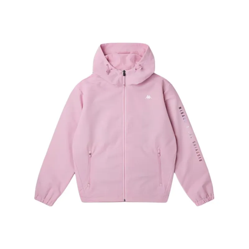 Kappa Sweatshirt Women's Half Coral Pink-0
