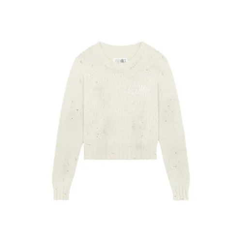 MM6 Maison Margiela Paint Residue Knitted Jumper