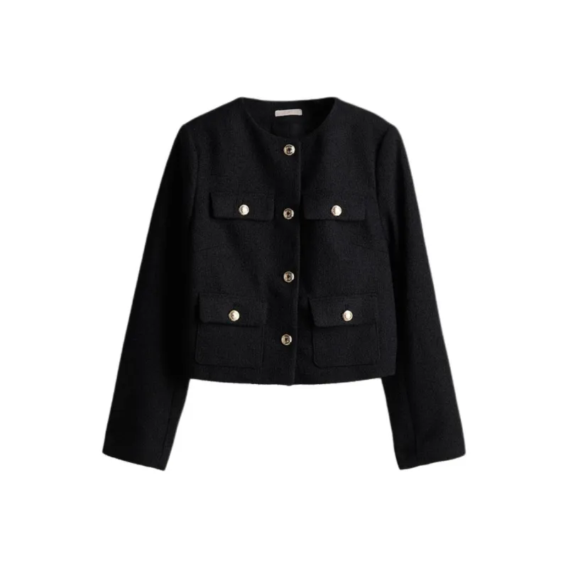 H&M Jackets & Coats Women's Black-0
