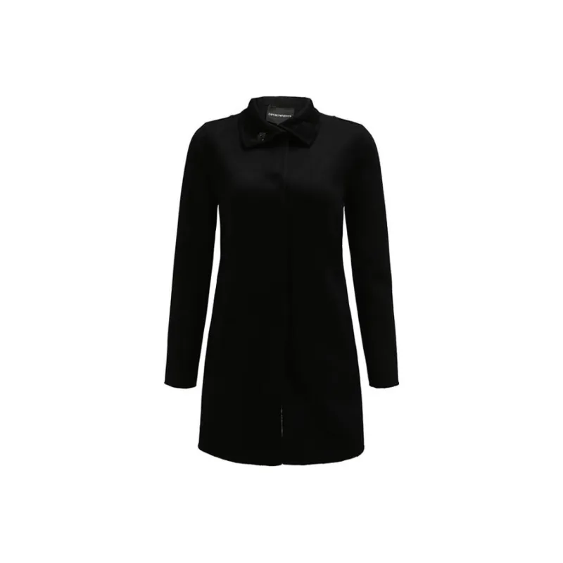 EMPORIO ARMANI Coat Women's Black-0