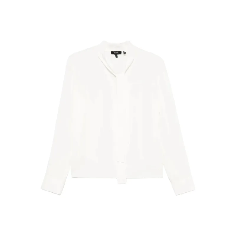 THEORY Silk Blouse-0