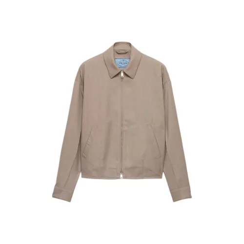 PRADA Jackets & Coats Women's Sandy Beige
