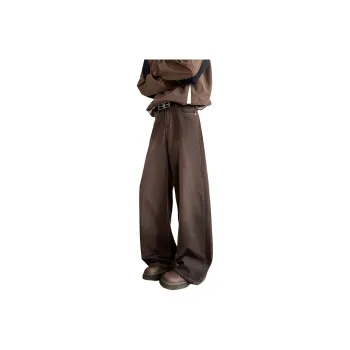 BENGEN Jeans Unisex Brown