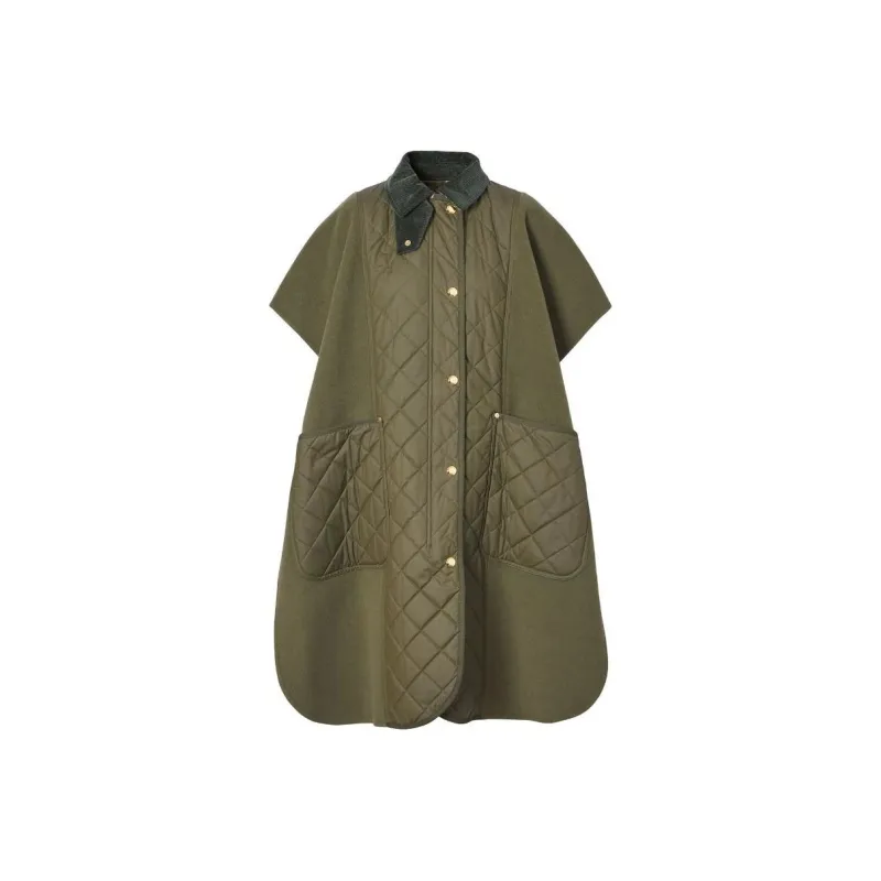 Burberry Coats Women's Army Green-0