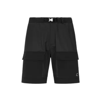 K WAY Logo patch Shorts
