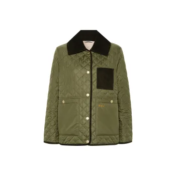 BARBOUR SS24 Jackets Coats Women's Olive Green
