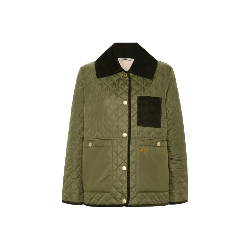 BARBOUR SS24 Jackets Coats Women's Olive Green-0