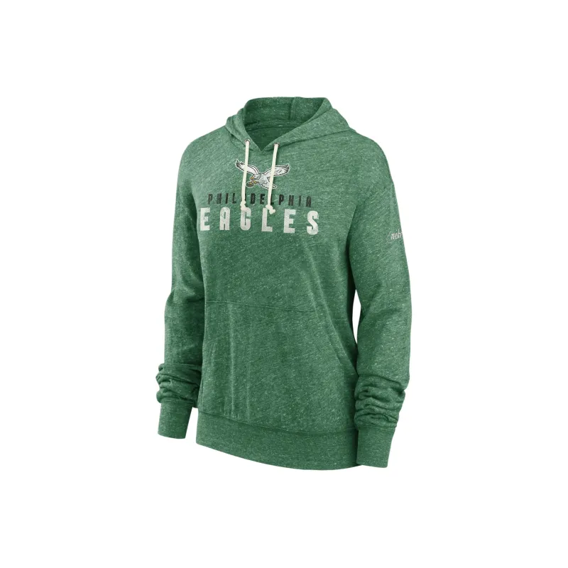 Nike Rewind Gym Vintage NFL Philadelphia Eagles Sweatshirt Women's Green-0