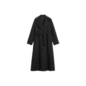 MaxMara Belted Long Sleeved Coat