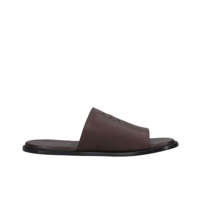 LOEWE Slip Resistant Slide Slippers Men's Brown-1