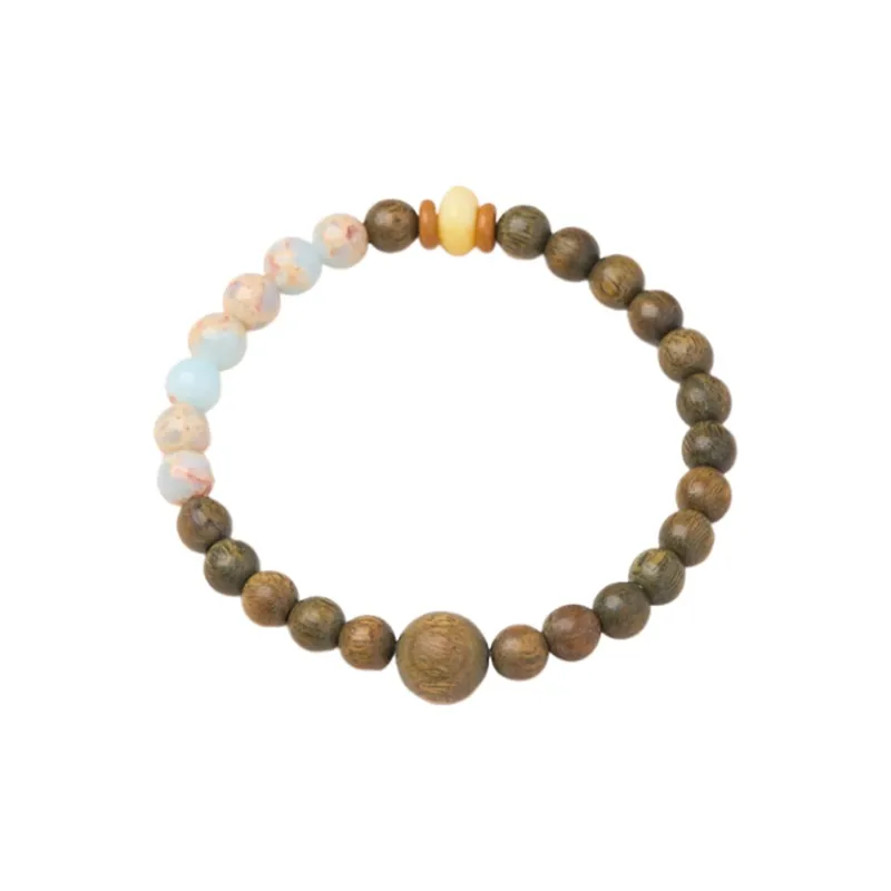 ASTAR HADES Green Sandalwood Bracelets Unisex-0