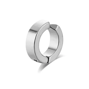 BLANK IN BLANK Stainless Steel Clip On Earrings Unisex-0