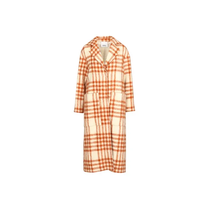 ERIKA CAVALLINI Coats Women's Orange-0