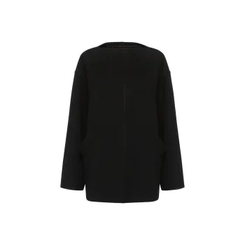 MM6 Maison Margiela Boat Neck Oversized Sweatshirt