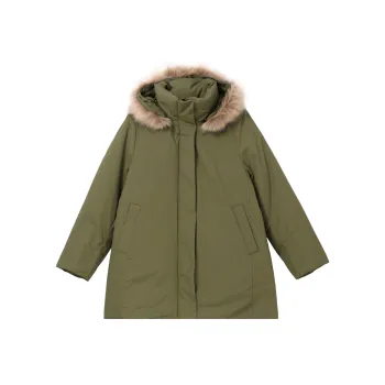 UNIQLO Down Jacket Women's Olive Green