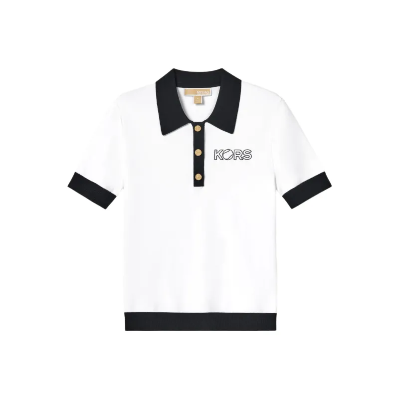 MICHAEL KORS Polo Shirt Women's White-0