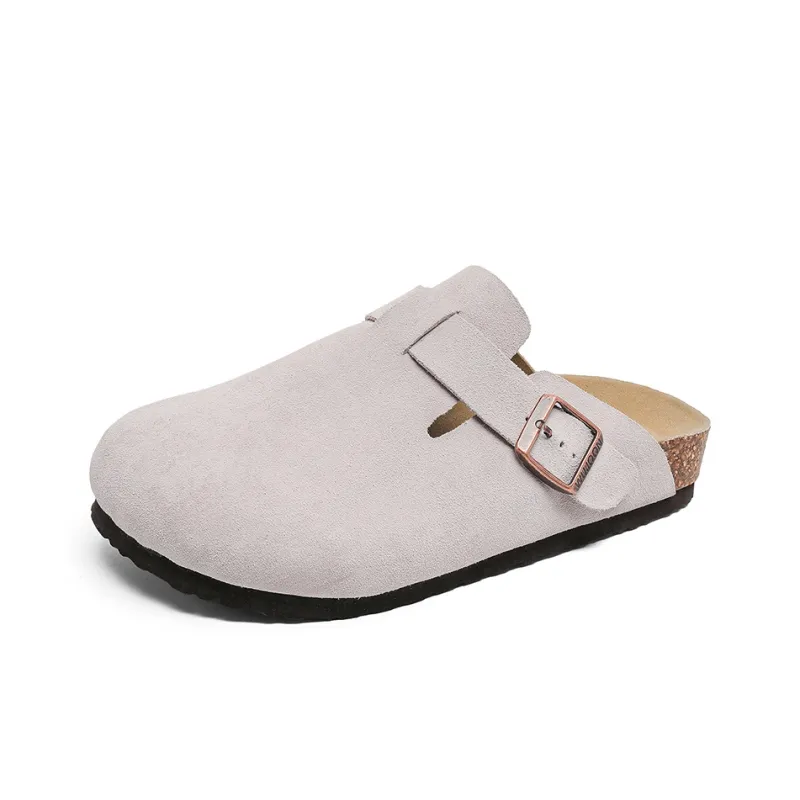 LUOMAIKE Slip Resistant Quiet Closed Toe Slippers Unisex-3