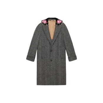 GUCCI Coats Women's Gray
