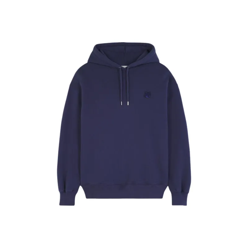 Maison Kitsune Bold Fox Head Patch Hoodie-0