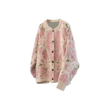SECFLY OFFICIAL Top Knitwear Women's Pink