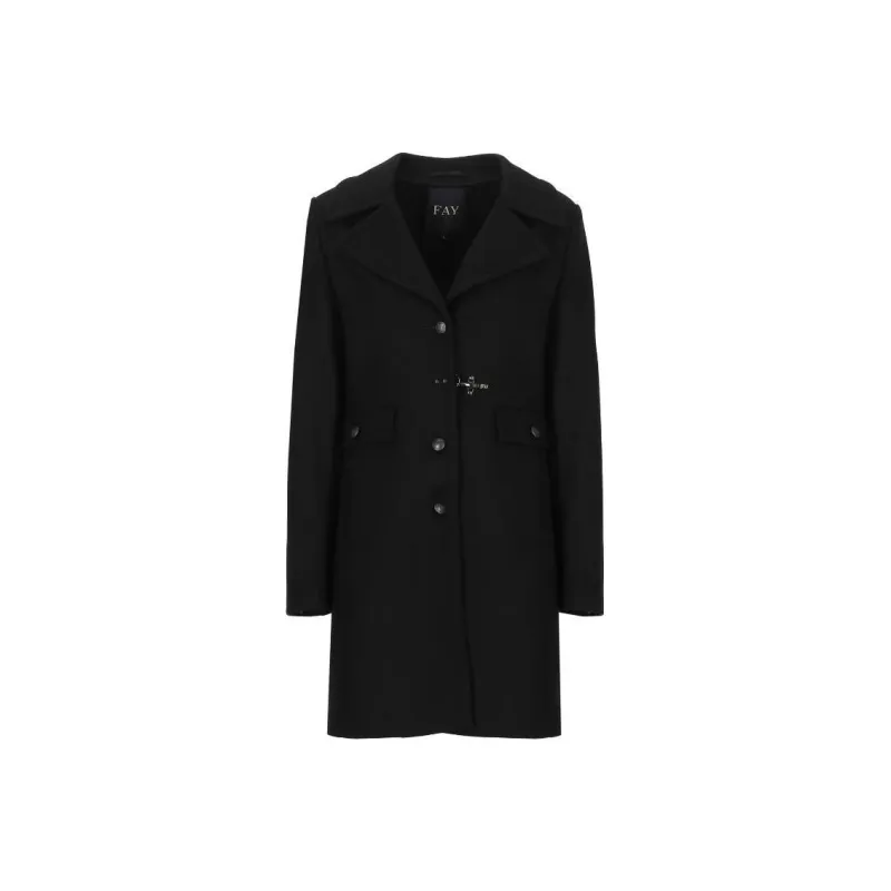 FAY Coats Women's Black-0