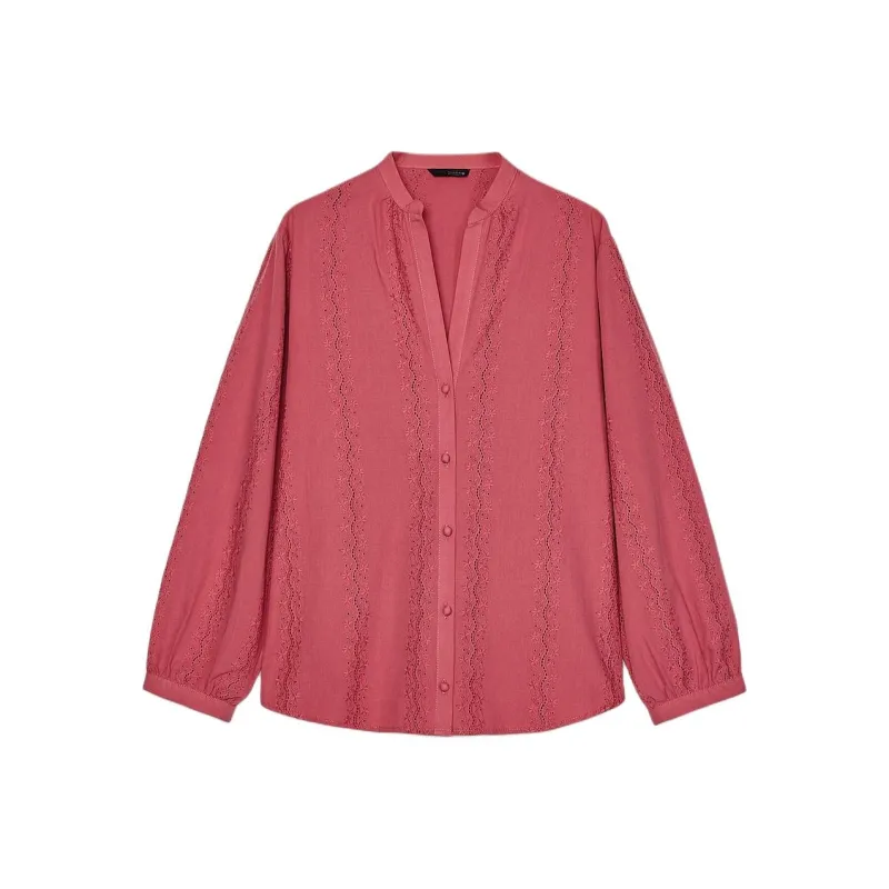 ZARA Shirts Women's Burgundy-0
