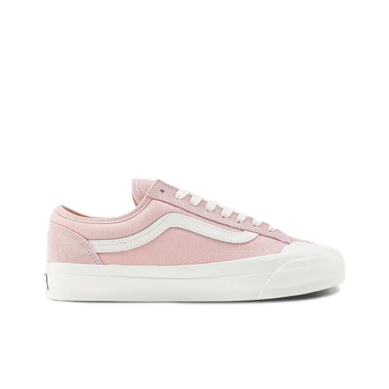 Vans LX Old Skool 136 Anti Slip Wear Resistant Low Top Skateboard Shoes Unisex Pink-1