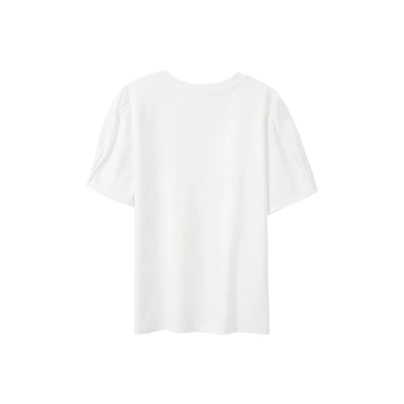 3COLOUR T Shirt Women's Cloud White-1