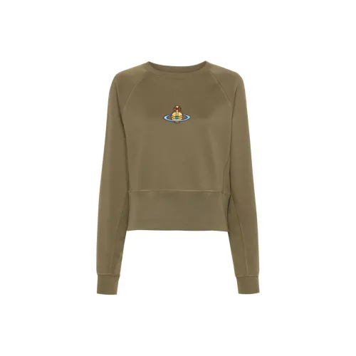 Vivienne Westwood Orb Embroidered Crewneck Sweatshirt
