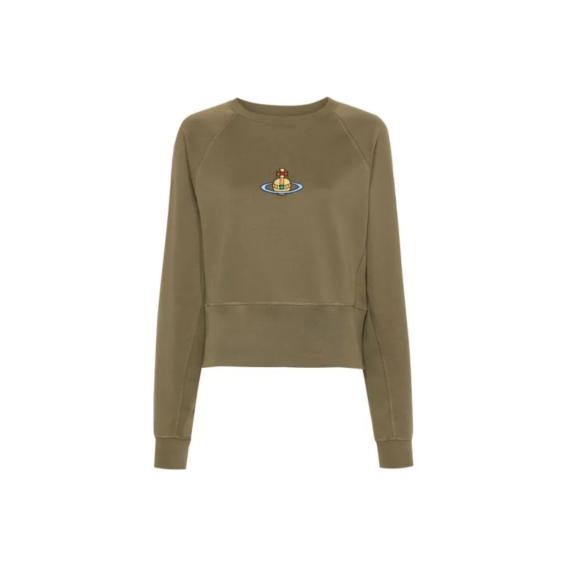 Vivienne Westwood Orb Embroidered Crewneck Sweatshirt-0
