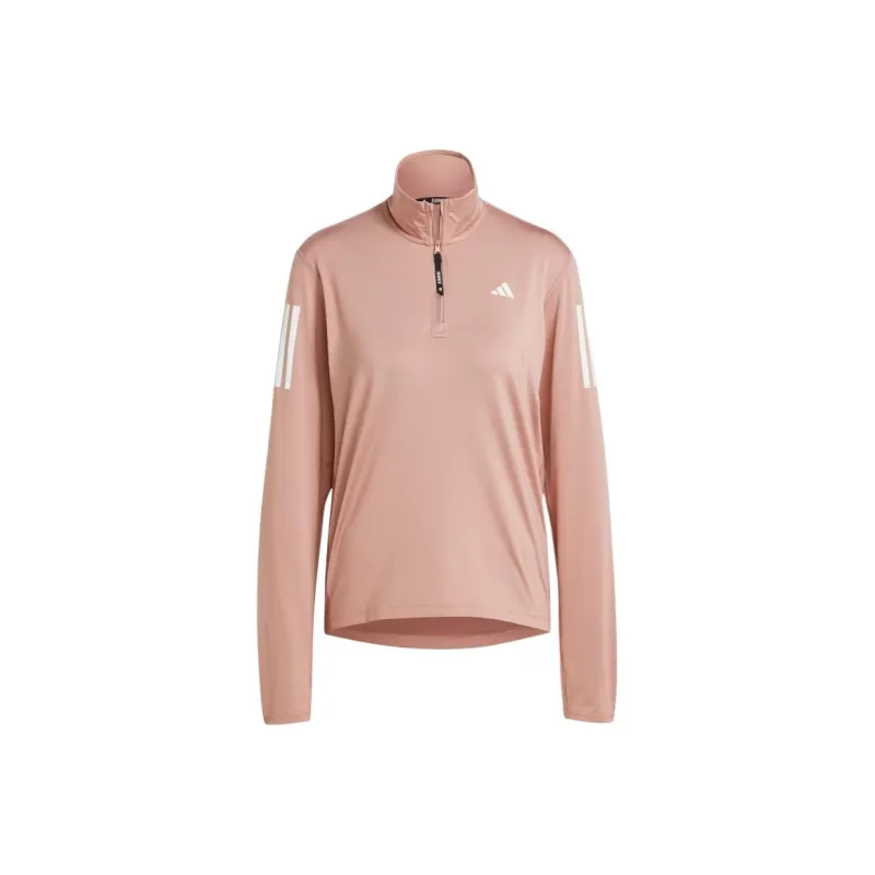 Adidas Free Shipping With AdiClub Own The Run Half Zip Jacket-0