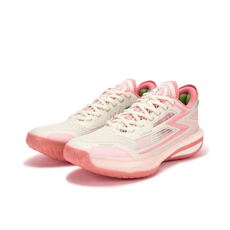 361° Cushioning, Slip Resistant, And Abrasion Resistant Low Top Basketball Shoes Men's Neon Light Coral-2