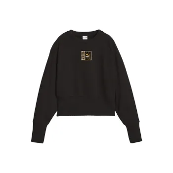 PUMA CLASSICS FORWARD HISTORY CREW Sweatshirt Women's Black