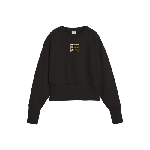 PUMA CLASSICS FORWARD HISTORY CREW Sweatshirt Women's Black