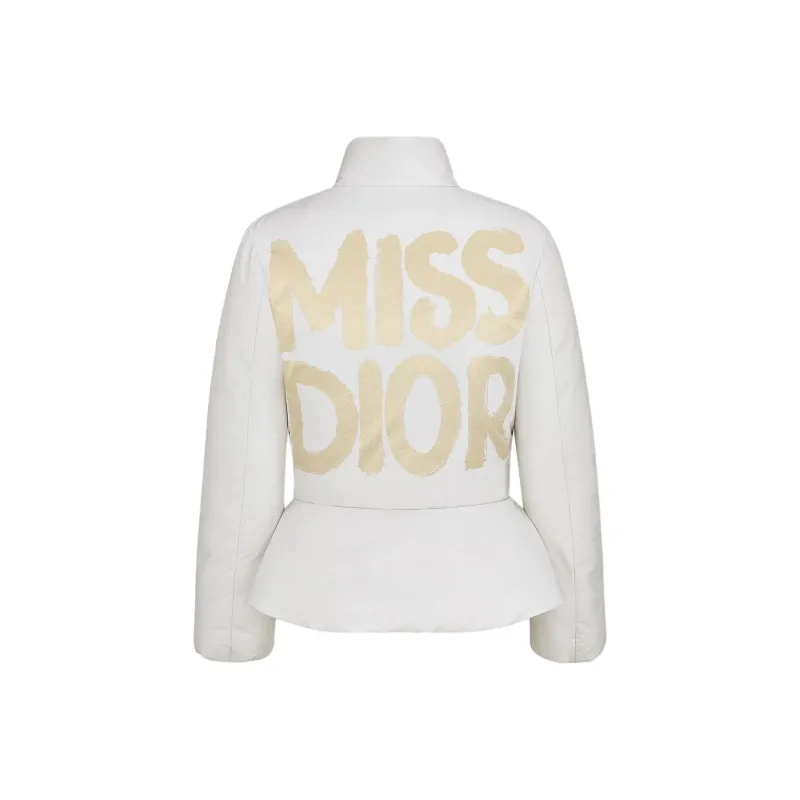 DIOR Dioralps Puffer Jacket Women's White-1