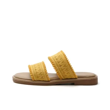 STELLA WEISZ Rubber Sole Slip Resistant Abrasion Resistant Slide Slippers Women's