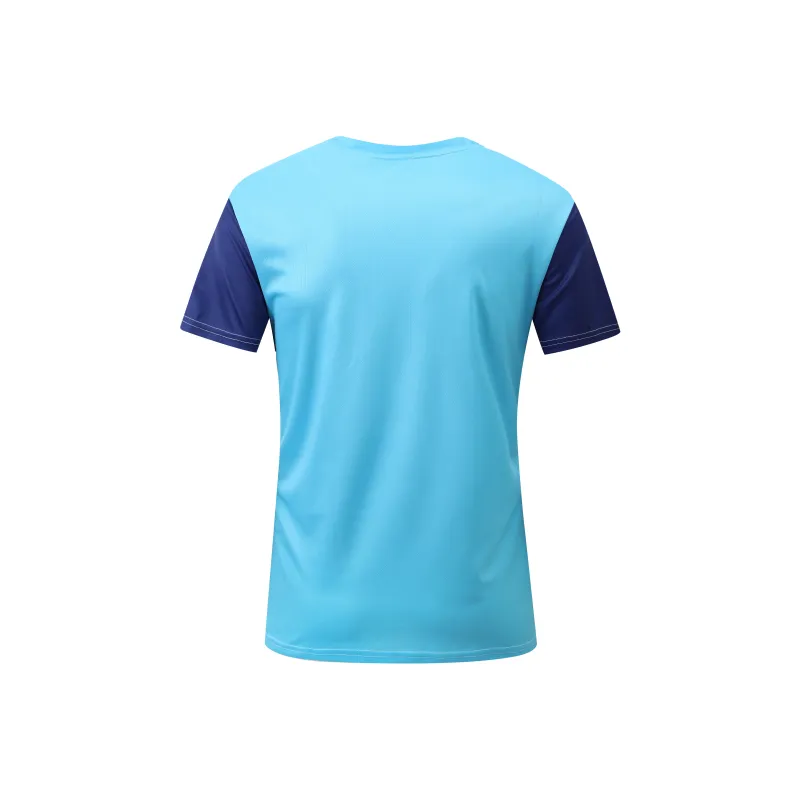 RSL Badminton Jersey Unisex Dark Blue/Light Blue-1
