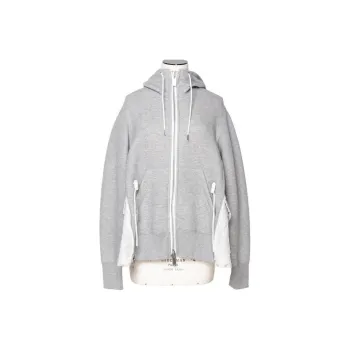 Sacai Panelled Zipped Jacket