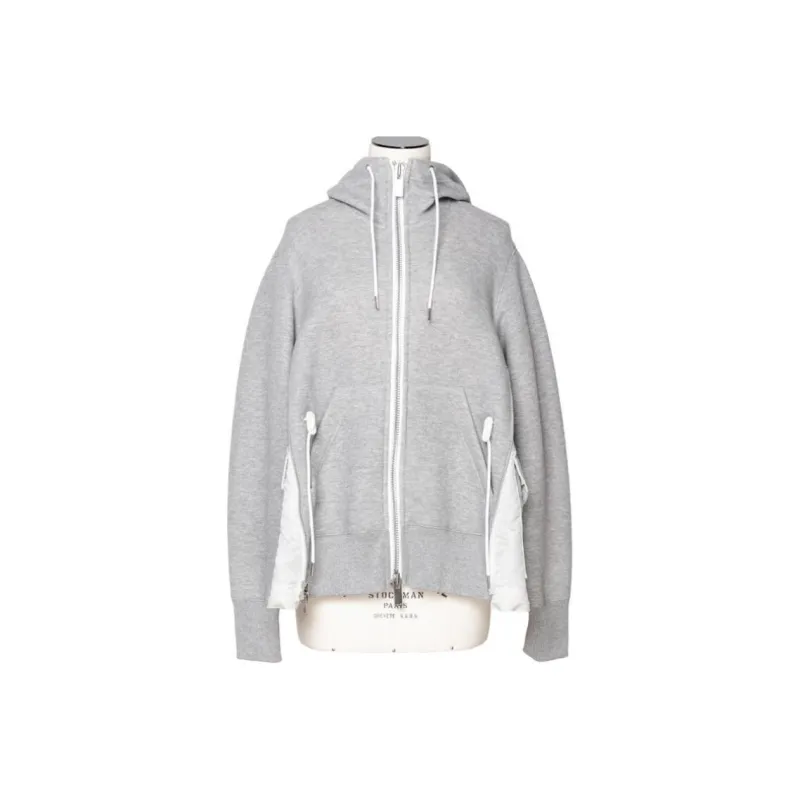 Sacai Panelled Zipped Jacket-0