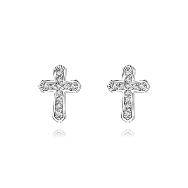 BLANK IN BLANK Sterling Silver Stud Earrings Unisex-0