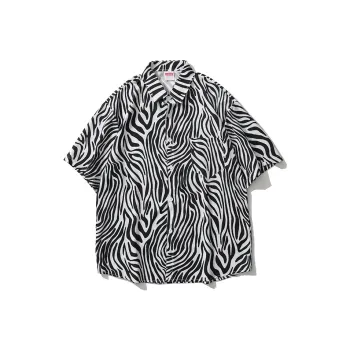 BEAR UNION Short Sleeved Shirt Unisex Black