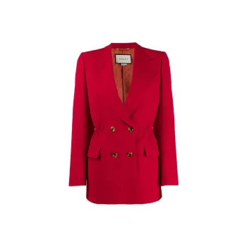 GUCCI FW21 Business Suit Coat Women's Red