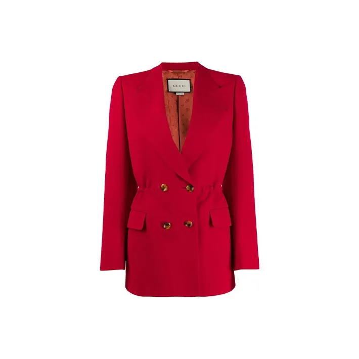 GUCCI FW21 Business Suit Coat Women's Red-0