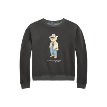 Polo Ralph Lauren FW24 Sweatshirt Women's Pebble Black