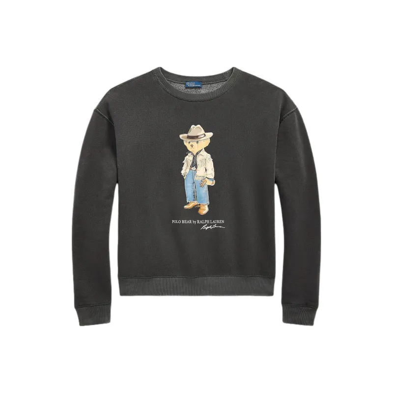 Polo Ralph Lauren FW24 Sweatshirt Women's Pebble Black-0