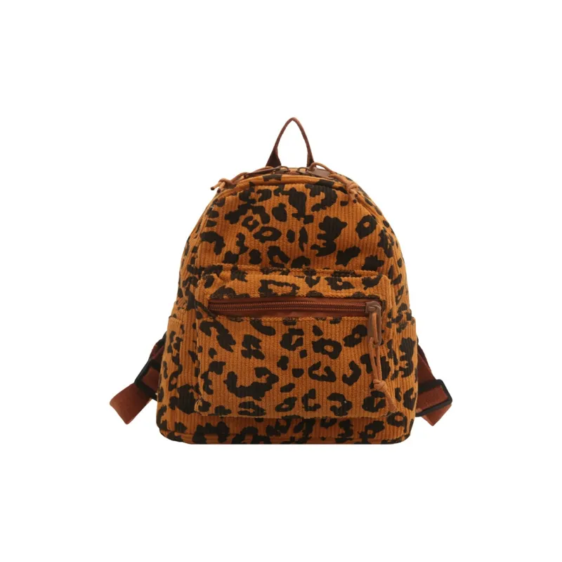 HCXK Polyester Backpack Regular Women's Khaki/Light Brown-6