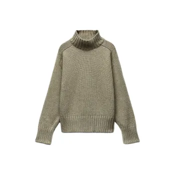 ZARA Knitwear Women's Light Green