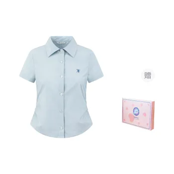 Tokyo Season Shirt Women's Gift Box Set Qing Law Medium Blue